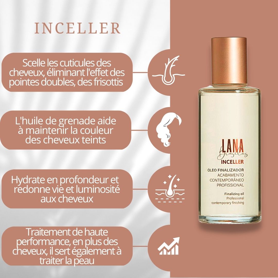 Kit Inceller Shampooing et après-shampooing + Huile