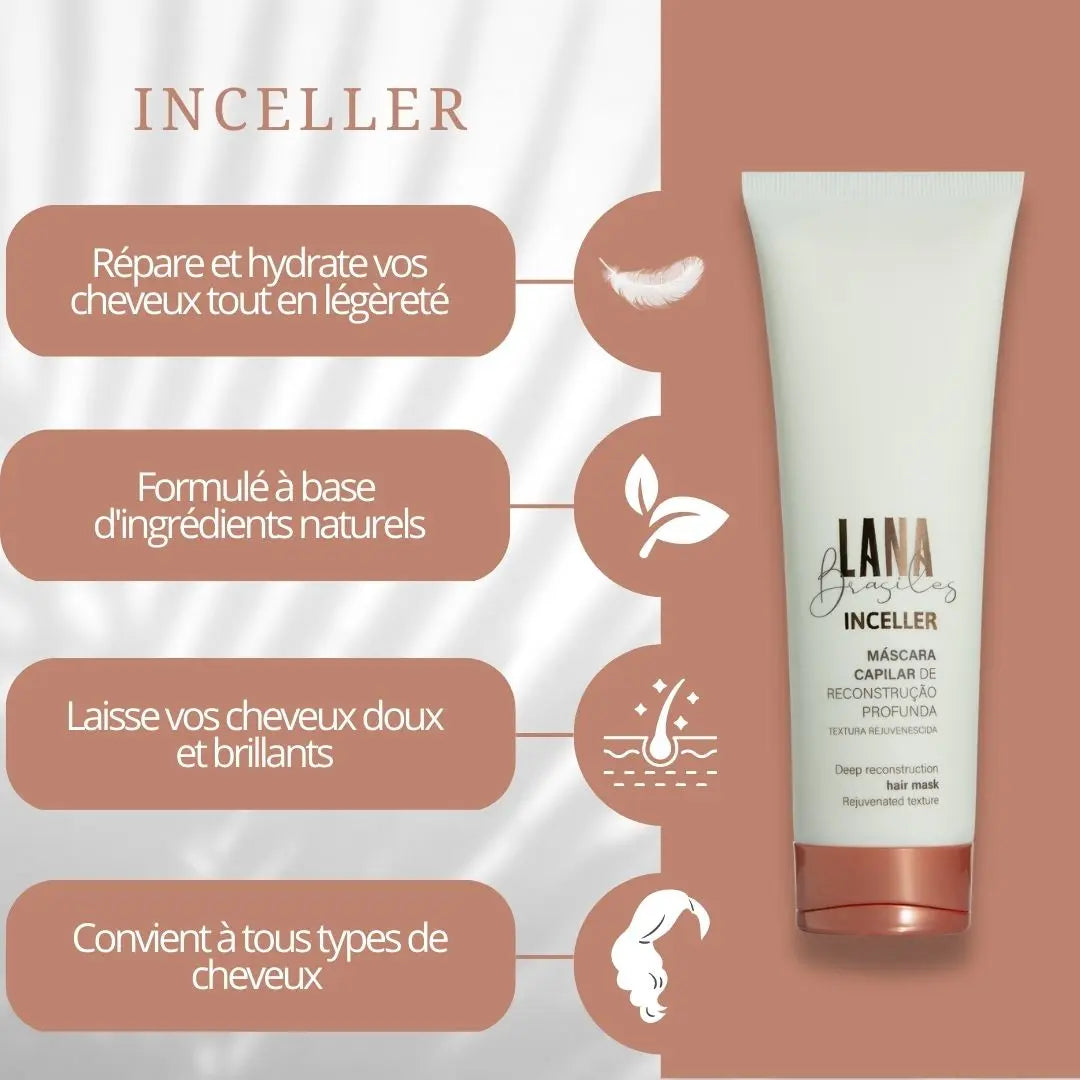 Masque Reconstructeur Inceller 250ml Lana Brasiles