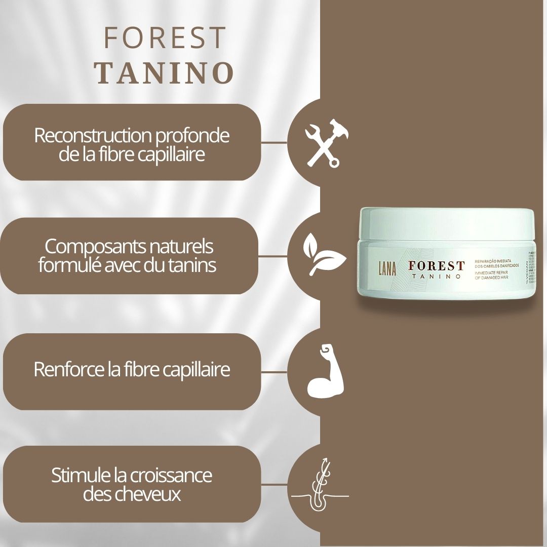 Lissage Forest Protein + Masque Forest Tanino