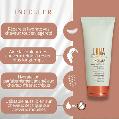 Kit Inceller Shampooing et après-shampooing + Leave-In Inceller