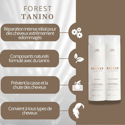 Shampooing et après-shampooing Forest Tanino